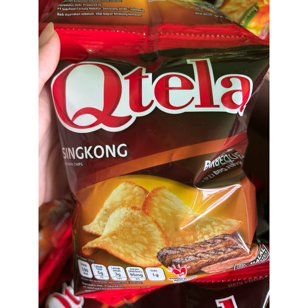 

qtela singkong barbeque isi 10 pcs (grosir)