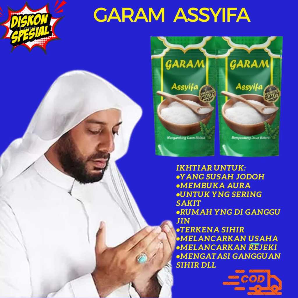 

Special Promo Garam Herbal Terap 500 Grami banyak Manfaatnya 100%