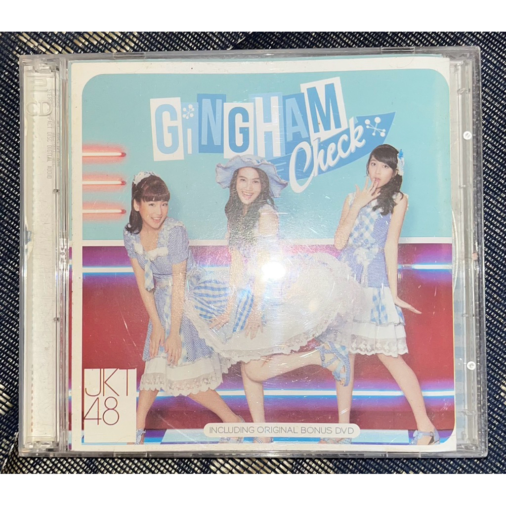 [Bisa Nego] CD/DVD JKT48 - Gingham Check
