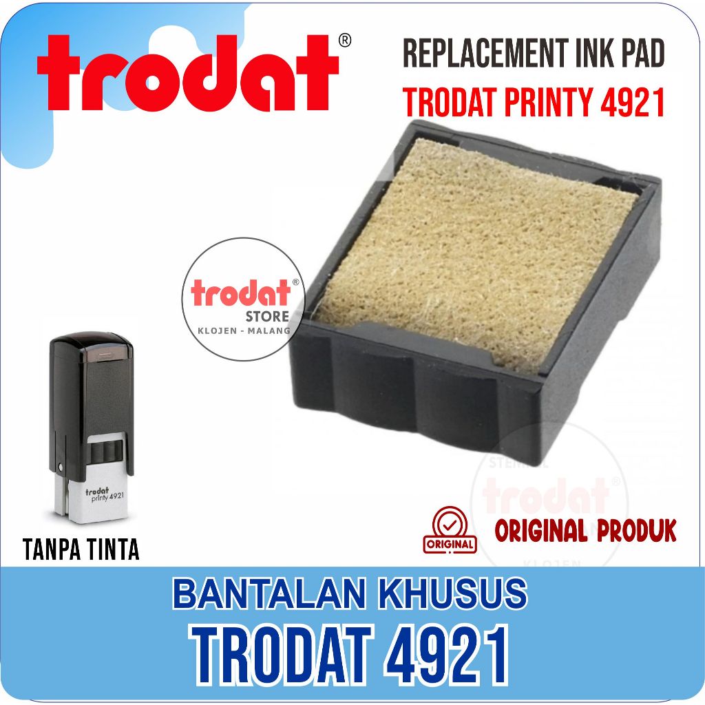 

Swop Pad Trodat 4921 / ink-cartridges pad TRODAT/ Bantalan Khusus Stempel TRODAT
