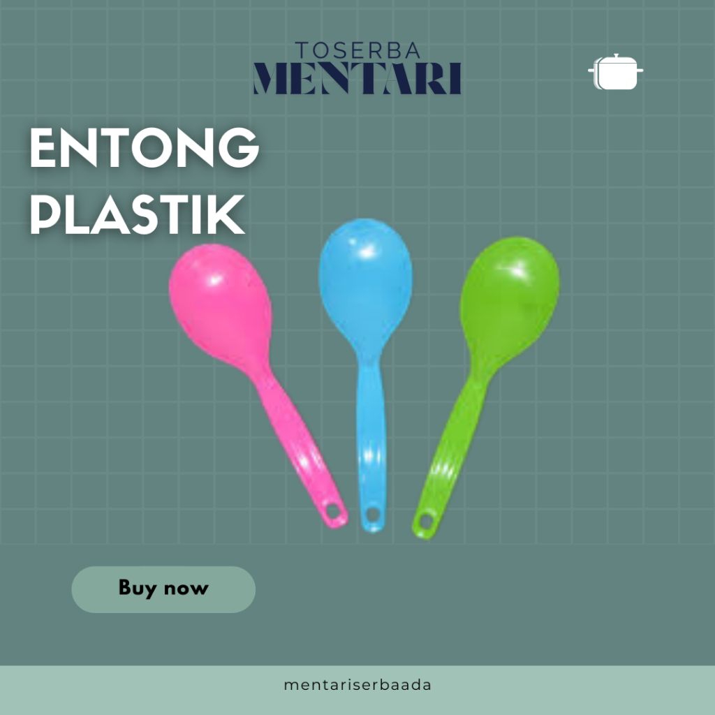 ENTONG NASI PLASTIK MURAH TAHAN PANAS