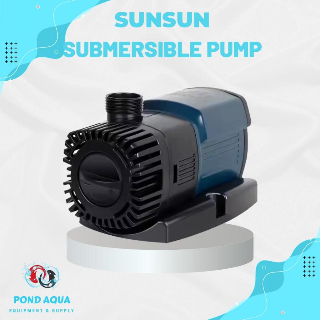 Pompa Kolam Koi Sunsun Pompa Air 2500 LPH JTP Pompa Skimmer Kolam Ikan