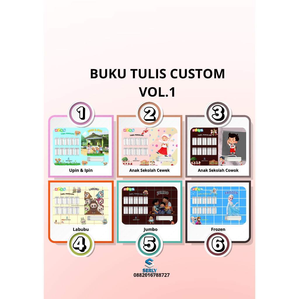 

BUKU TULIS CUSTOM ANAK SEKOLAH ISI 50 LEMBAR