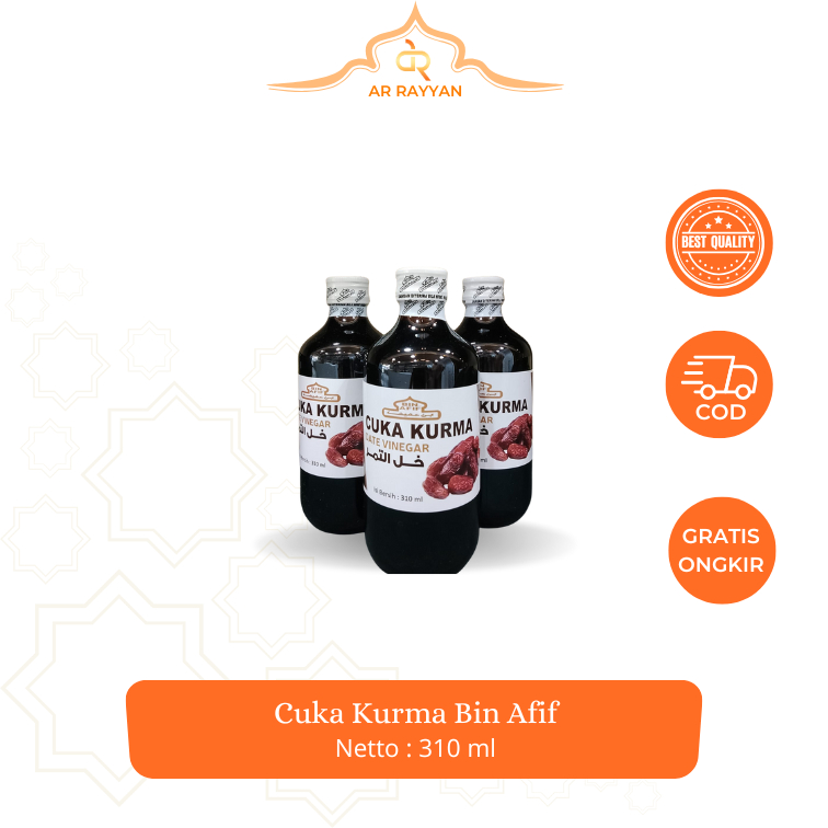 

Cuka Kurma Bin Afif / Cuka Kurma Asli / Cuka Kurma Original