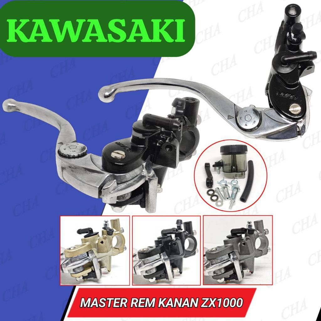 MASTER REM NISSIN KAWASAKI Z1000 KANAN SAJA PLUS TABUNG BIG SMOKE