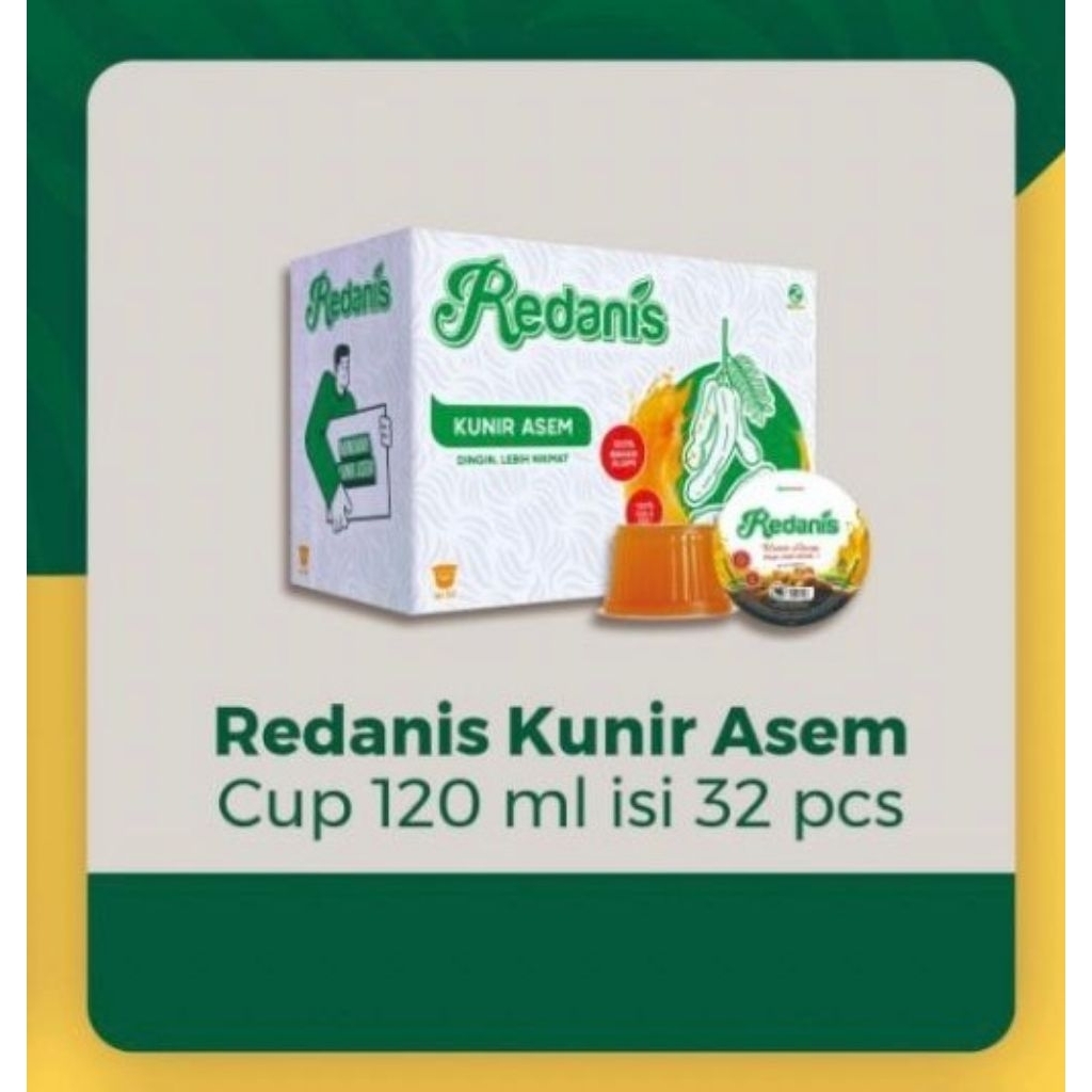 

Redanis Kunir Asem isi 32 Pcs