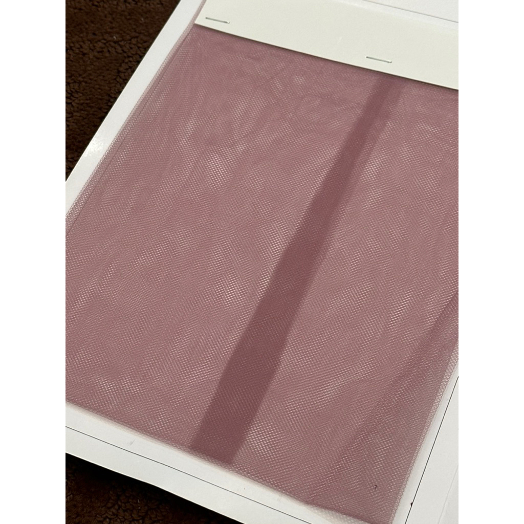 Tile Polos/ Kain Tile Polos / Soft Tulle