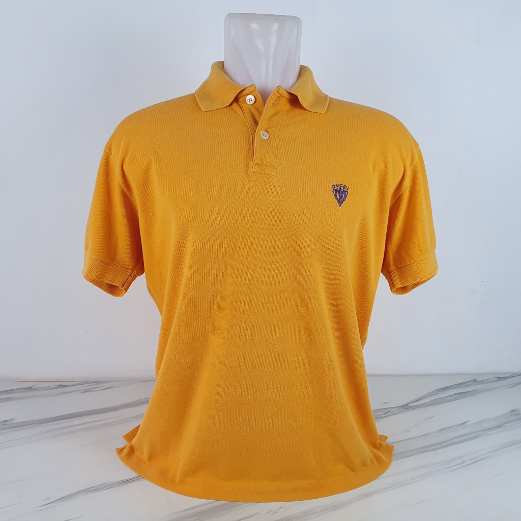 Baju Kaos Polo GUCCI - Size L - Lebar Dada 54 cm - Original 100% - Scd