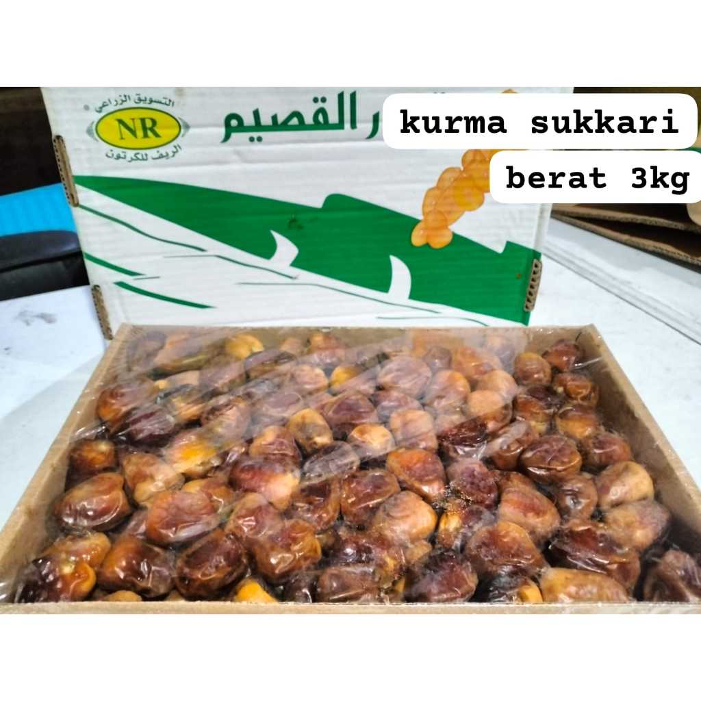 

kurma sukari al qoseem 3kg Sukari Al Qassim 3KG Kurma Sukari Original