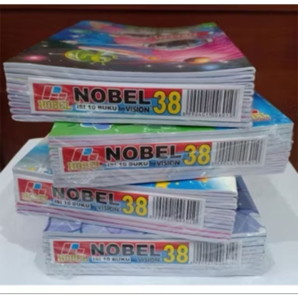 

BUKU TULIS NOBEL by vision isi 10 pcs dalam satu pack