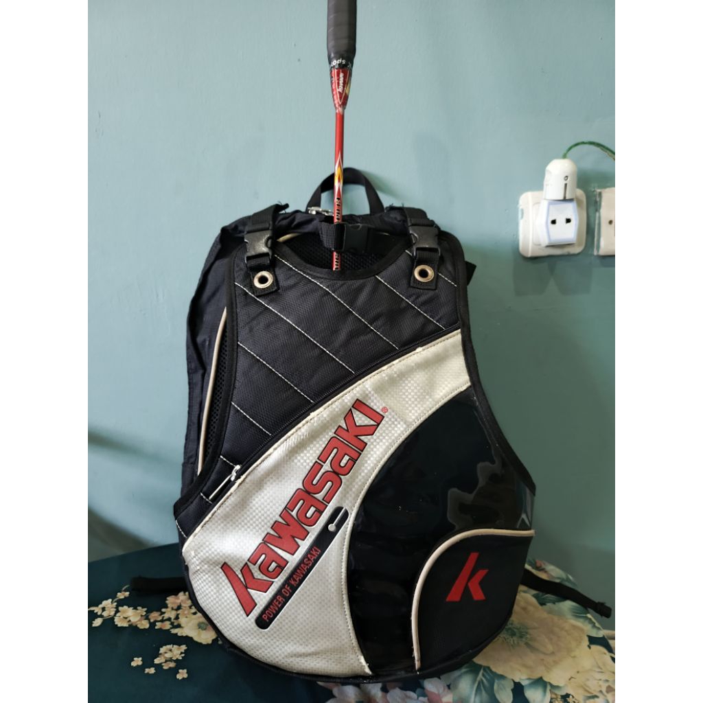 Tas Ransel Badminton Kawasaki Second Original
