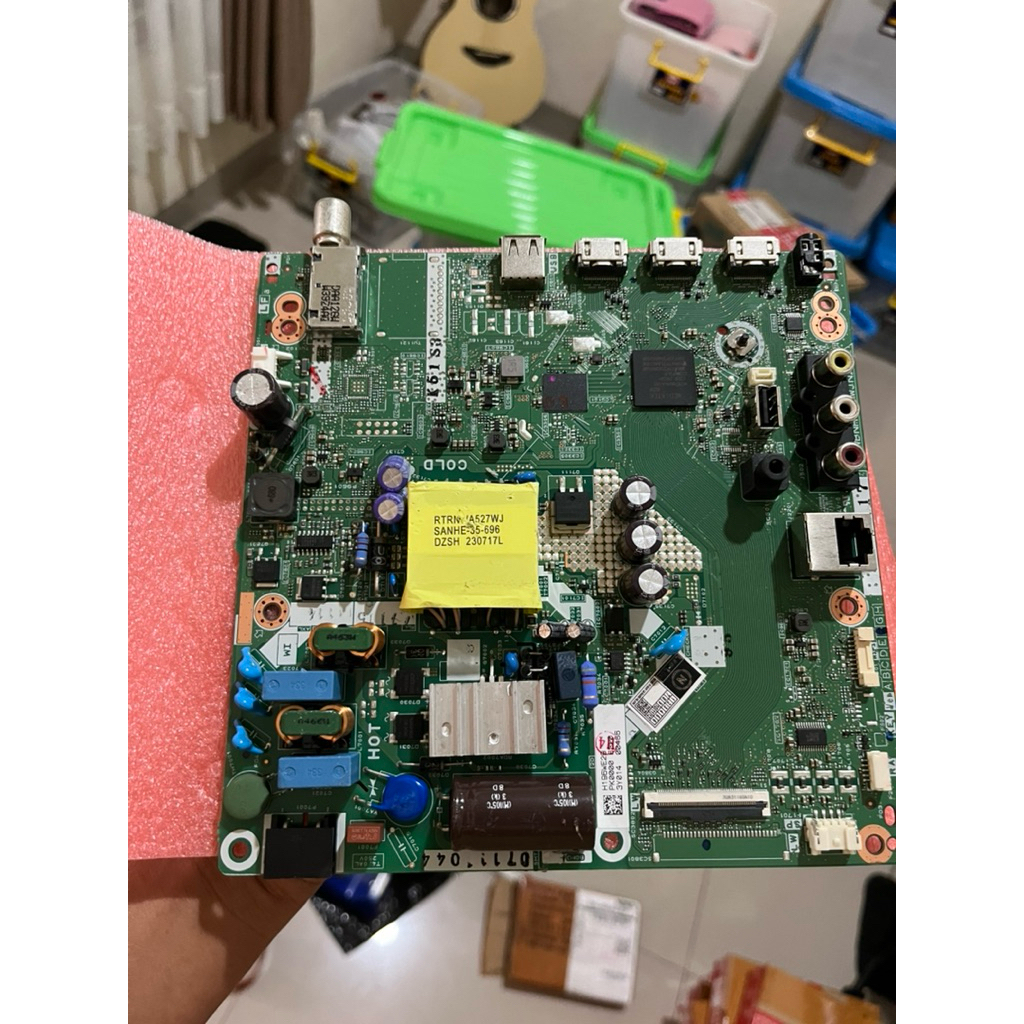 MB MAINBOARD MESIN TV LED SHARP 42EG1I / 2T-C42EG1i / Full HD Google TV - 42EG1