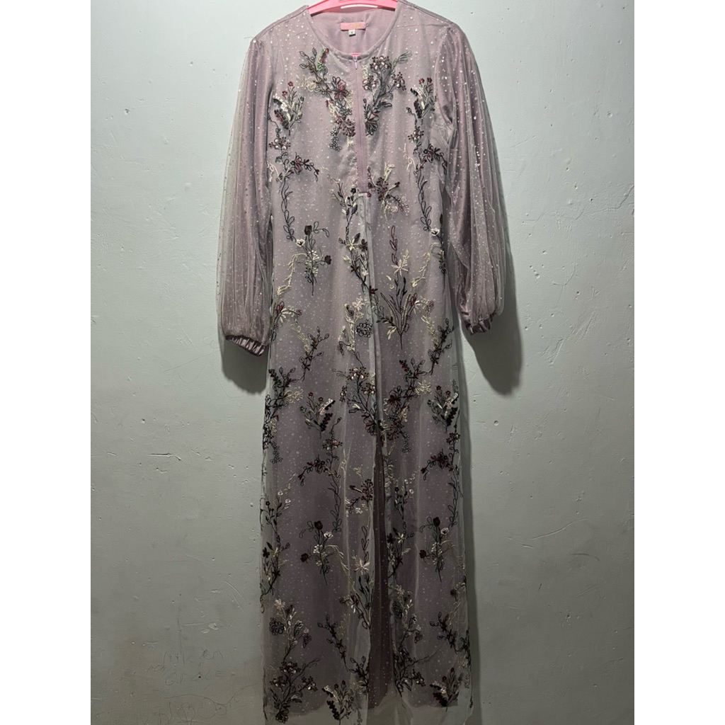 PRELOVED❤️ Dress Tulle Brukat Zola House of Amee