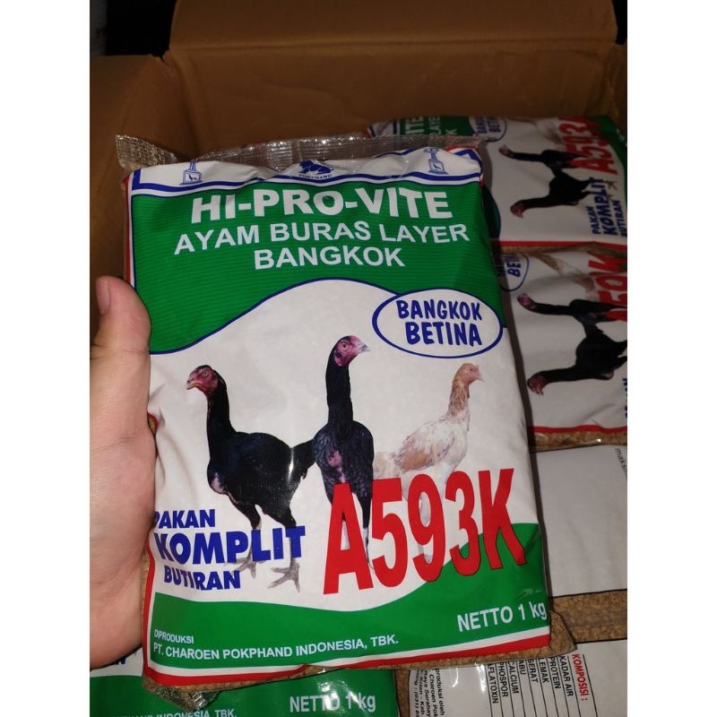 HI PRO VITE 593K PUR MAKANAN AYAM BANGKOK JANTAN BURAS HI PRO VITE 531K / PUR AYAM BANGKOK