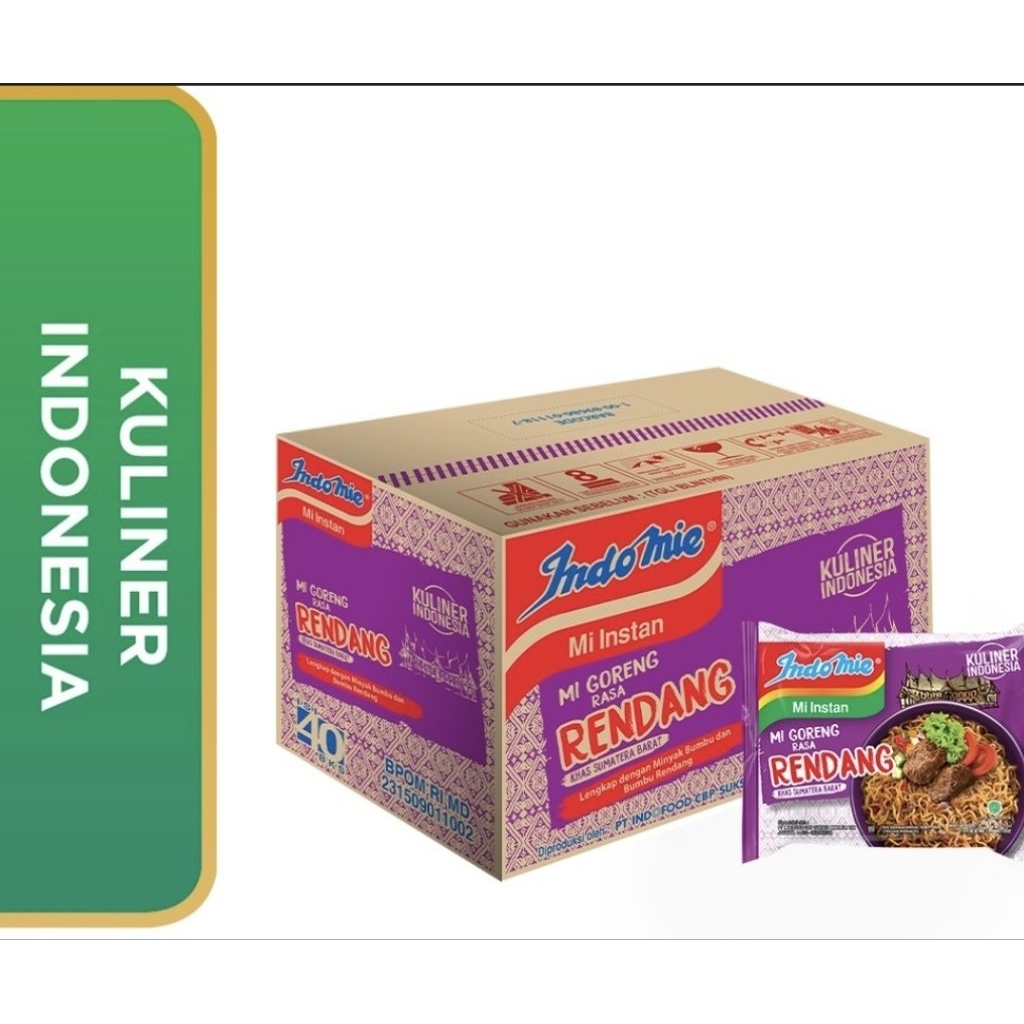 

MIE INDOMIE RENDANG DUS/Mie rendang indomie dus