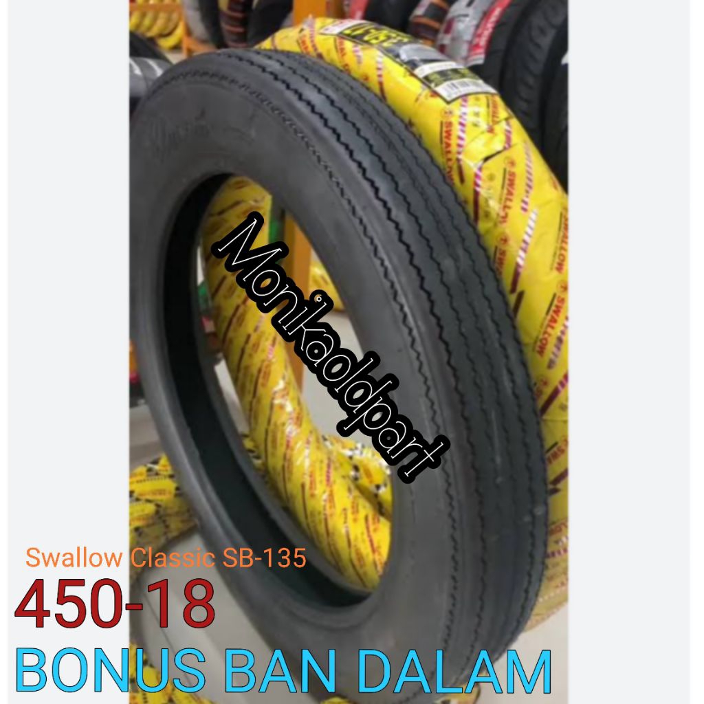 Ban Swallow Classic SB135 ukuran 450 18 Ban Swallow Baru Original
