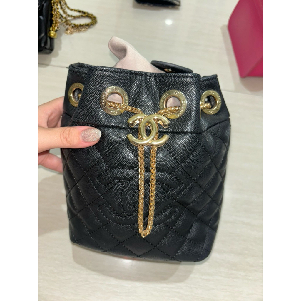 chanel bucket bag vip gift