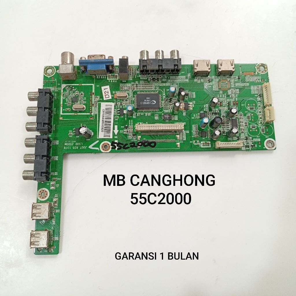 MAINBOARD TV CANGHONG 55C2000 - MB - MOTHERBOARD - MODUL - MOBO - MESIN TV LED CANGHONG 55C2000