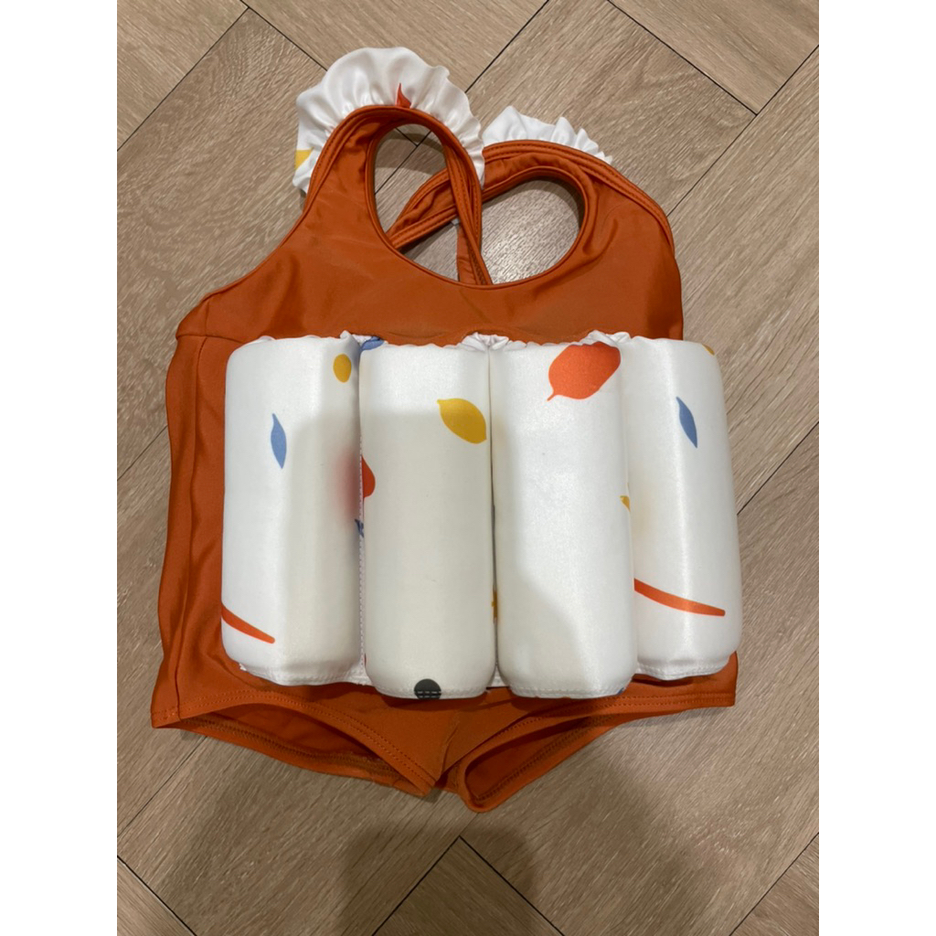 Preloved baju renang pelampung Summertide usia 1-2 tahun anak perempuan