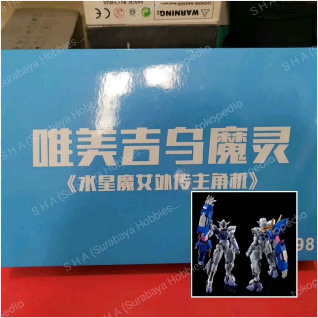 HG 1/144 Lfrith Jiu Fighter include decal dan stand base
