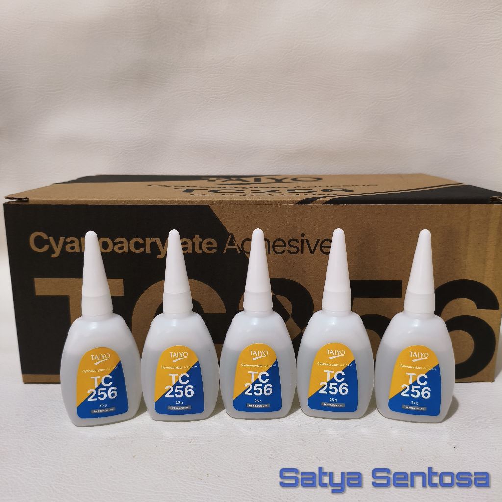 

(10 botol) Lem Serbaguna TAIYO Besar / Lem TAIYO Cyano Adhesive Besar