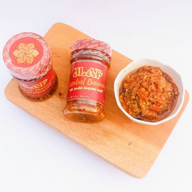 

Jlaf sambal - sambal bawang super pedas 150g - satu sendok langsung ketagihan