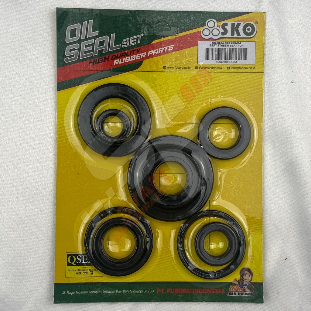 OIL SEAL SET HONDA BEAT STREET/ BEAT POP SIL OLI FUBORU