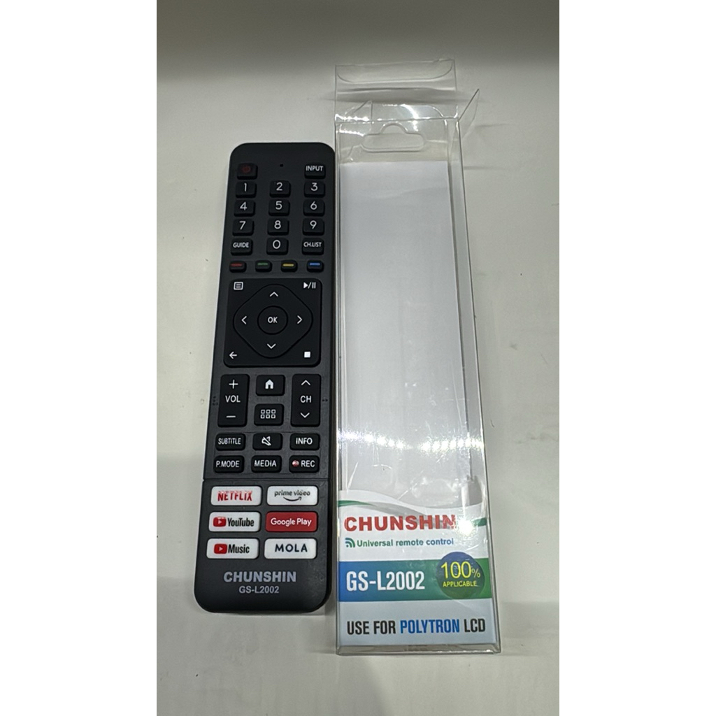 Remot / Remote TV Multi Smart TV Digital LCD/LED POLYTRON Chunshin GS-L2002