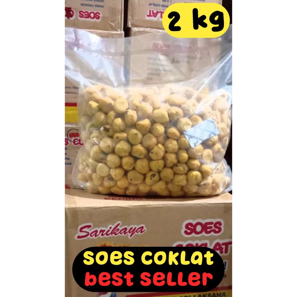 

1dos isi 2 kg Soes Coklat merk sarikaya, best seller !!