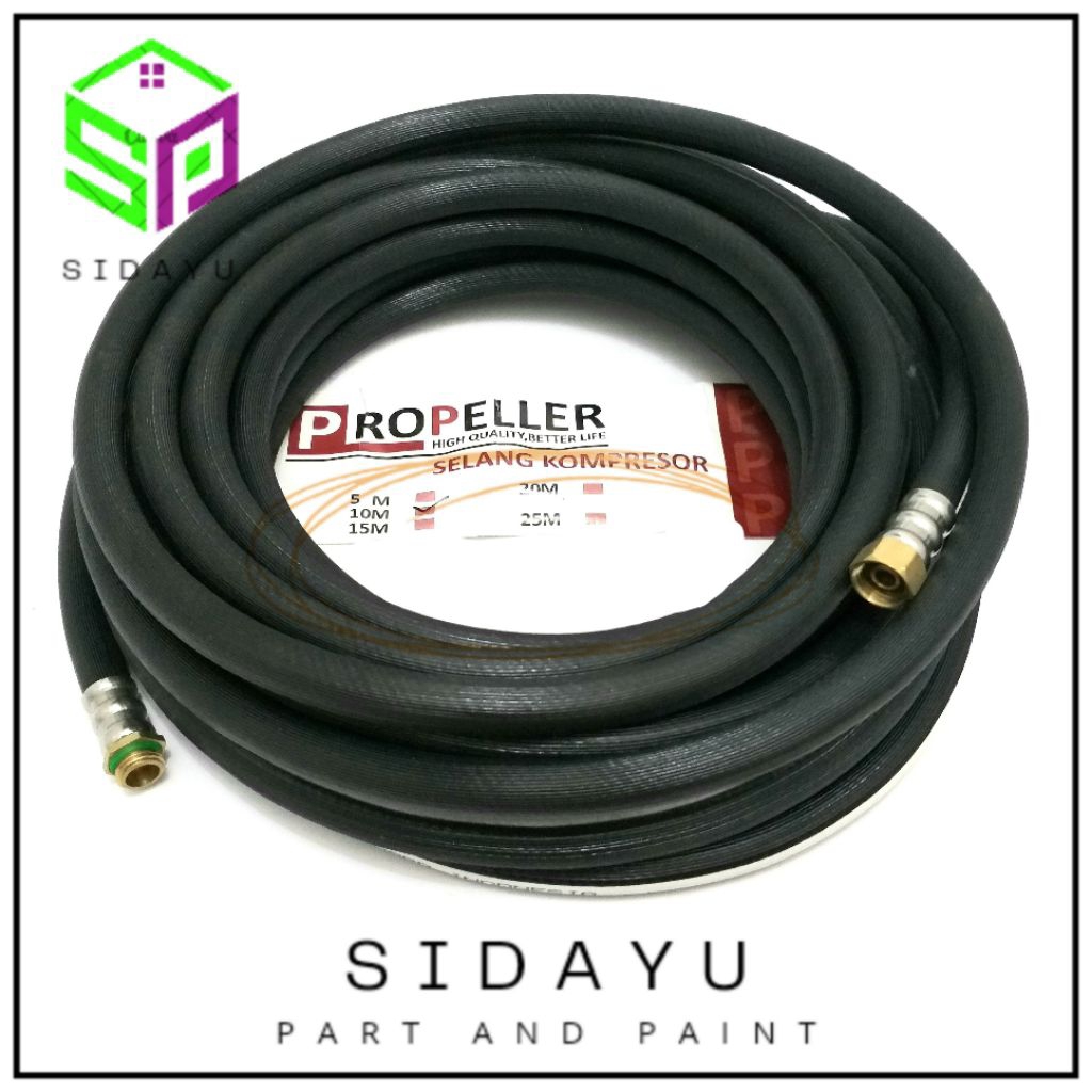 Selang Kompresor Angin 10 Meter