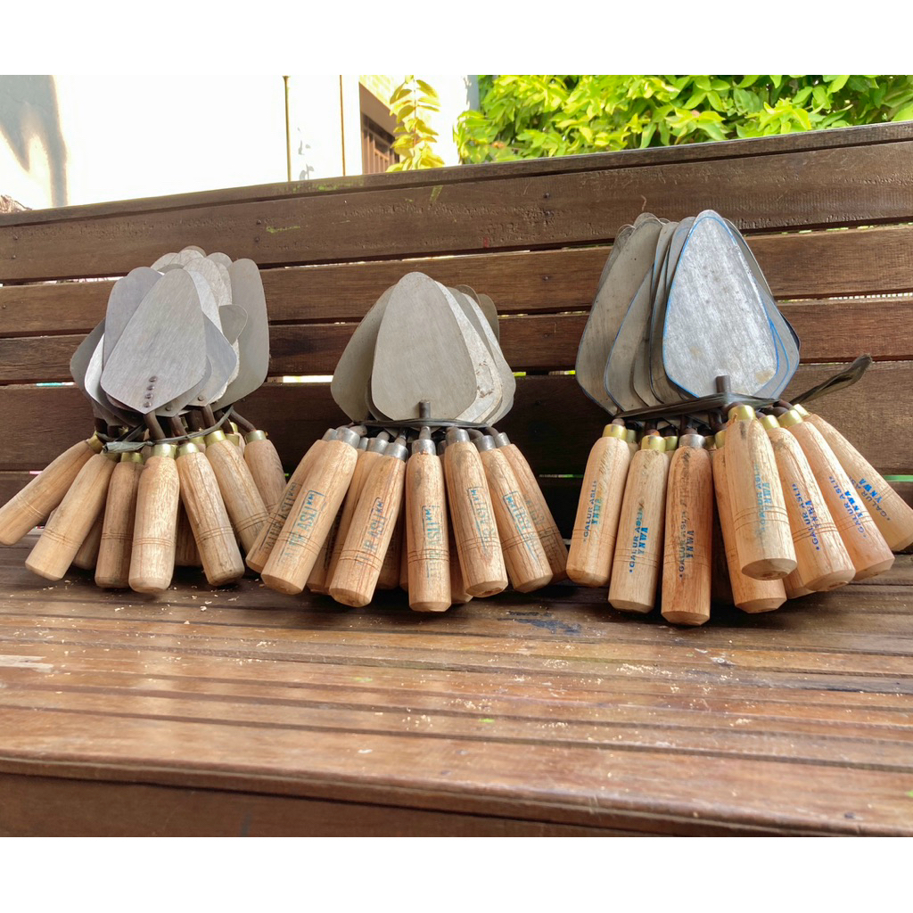 Cetok Tukang - Sendok Semen Stainless / Galur