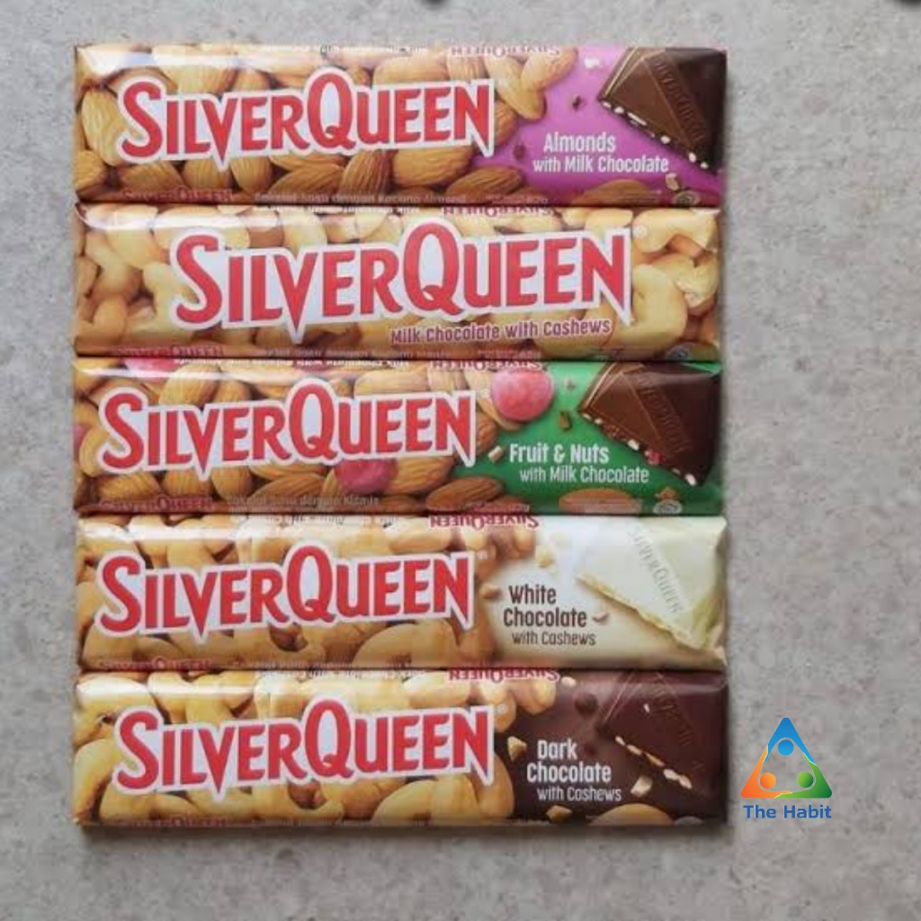 

(The Habit) Silver Queen Coklat Almond Milk Choco Classic 55gr