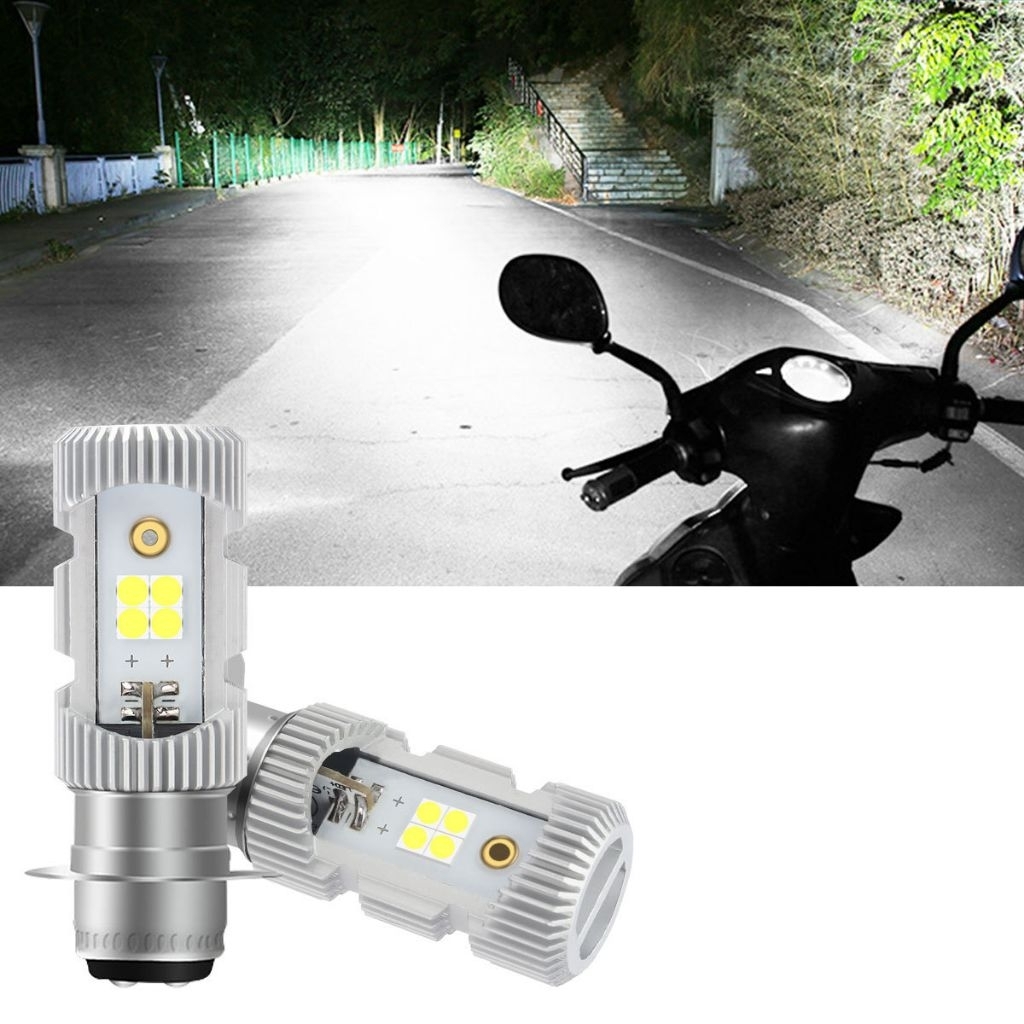 Lampu LED H6 M5 3030 lampu utama motor bebek matic