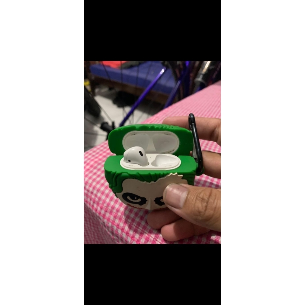 airpods gen 2 bekas minus stik kanan rusak