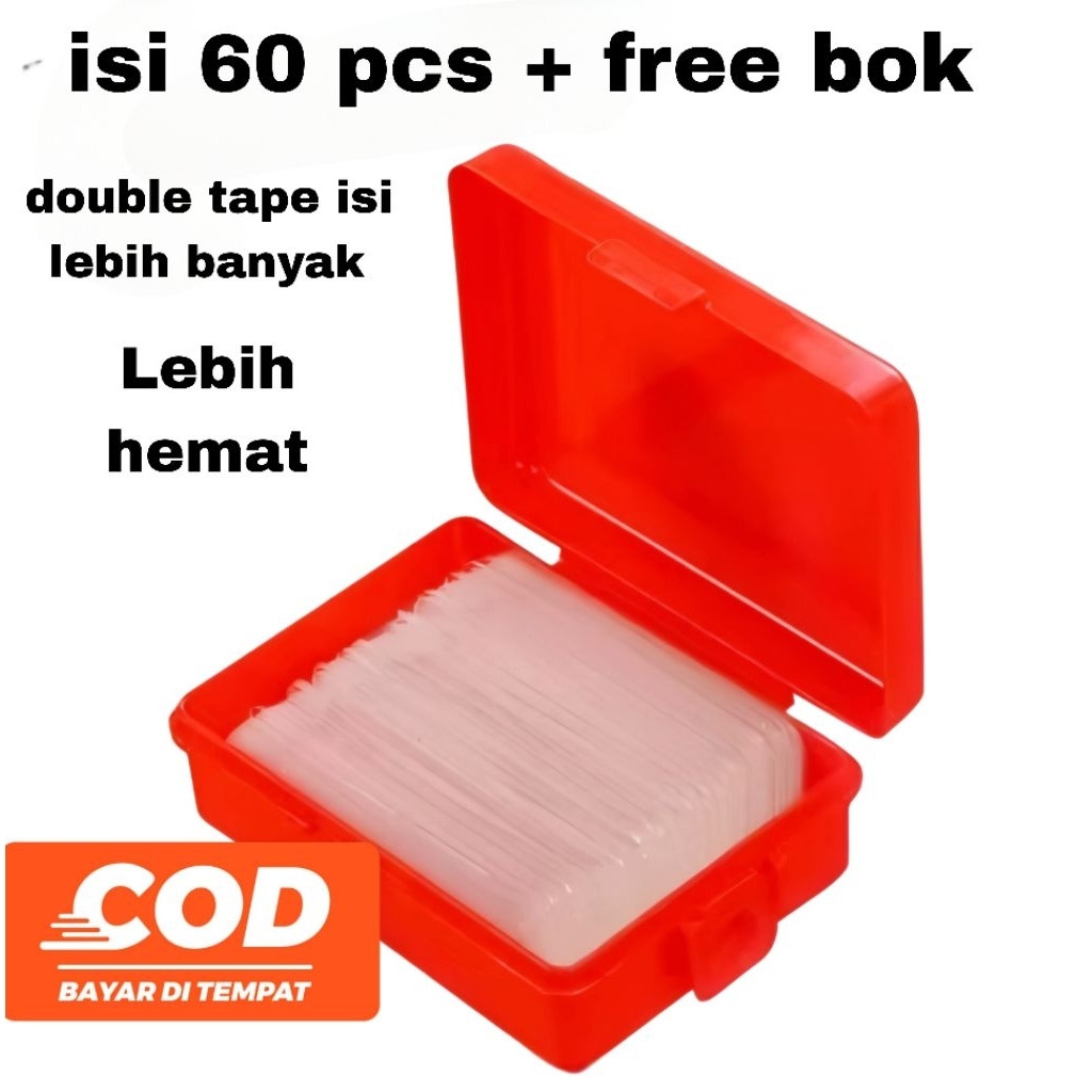 

isi 60 Pcs double tape / double tape mini