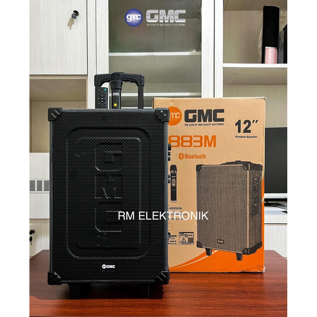 Speaker portable gmc 12 inc 883M (free mic wireless 1) / Speaker meeting 12 inc Gmc 883H