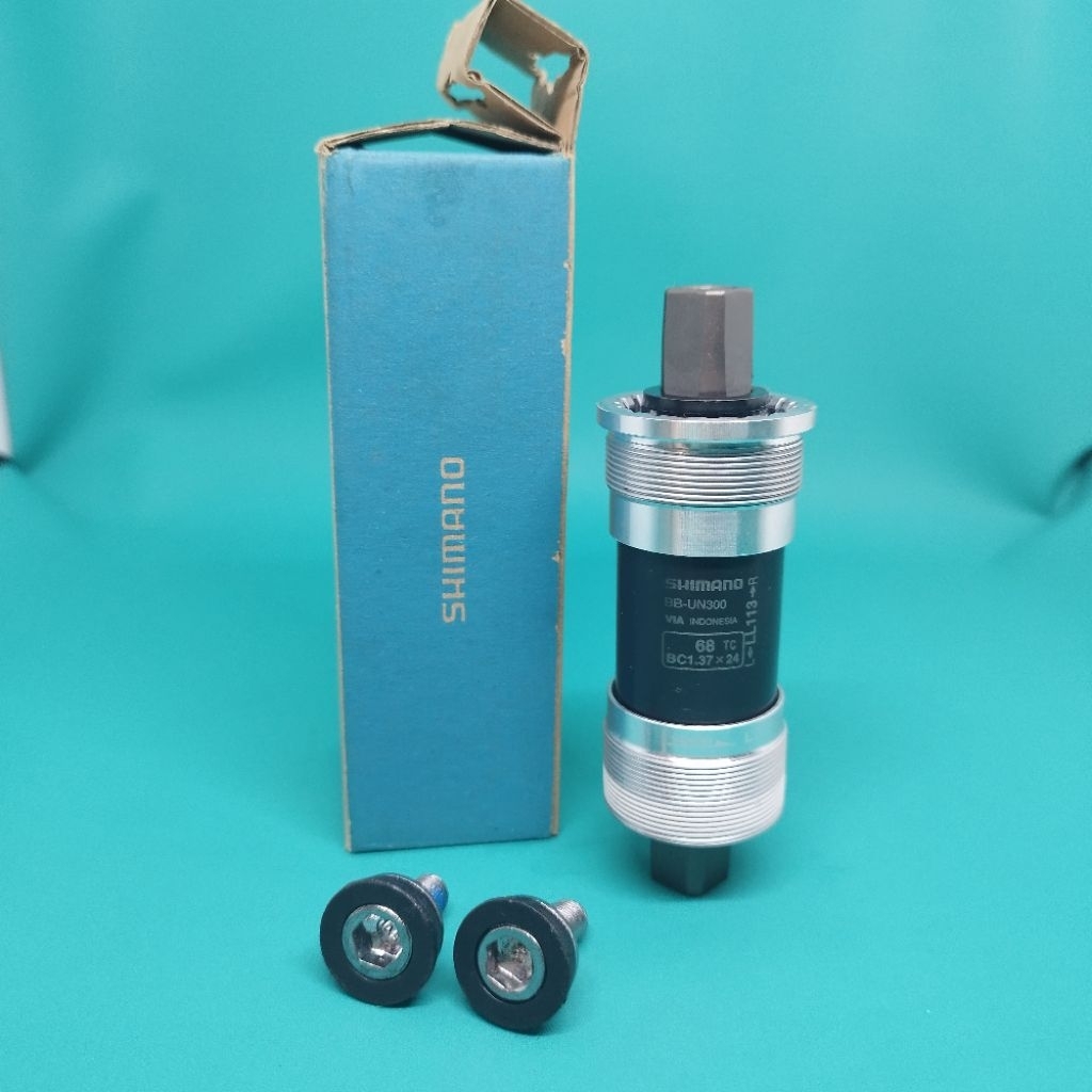 Bottom bracket shimano BB bearing kotak untuk crank standard plus baut
