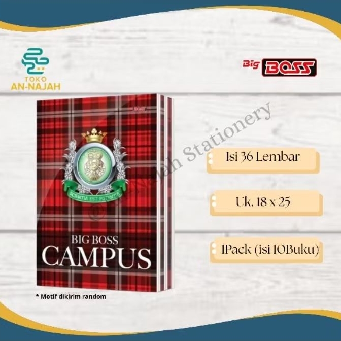 

BUKU BOXY BIGBOSS ISI 36 LEMBAR