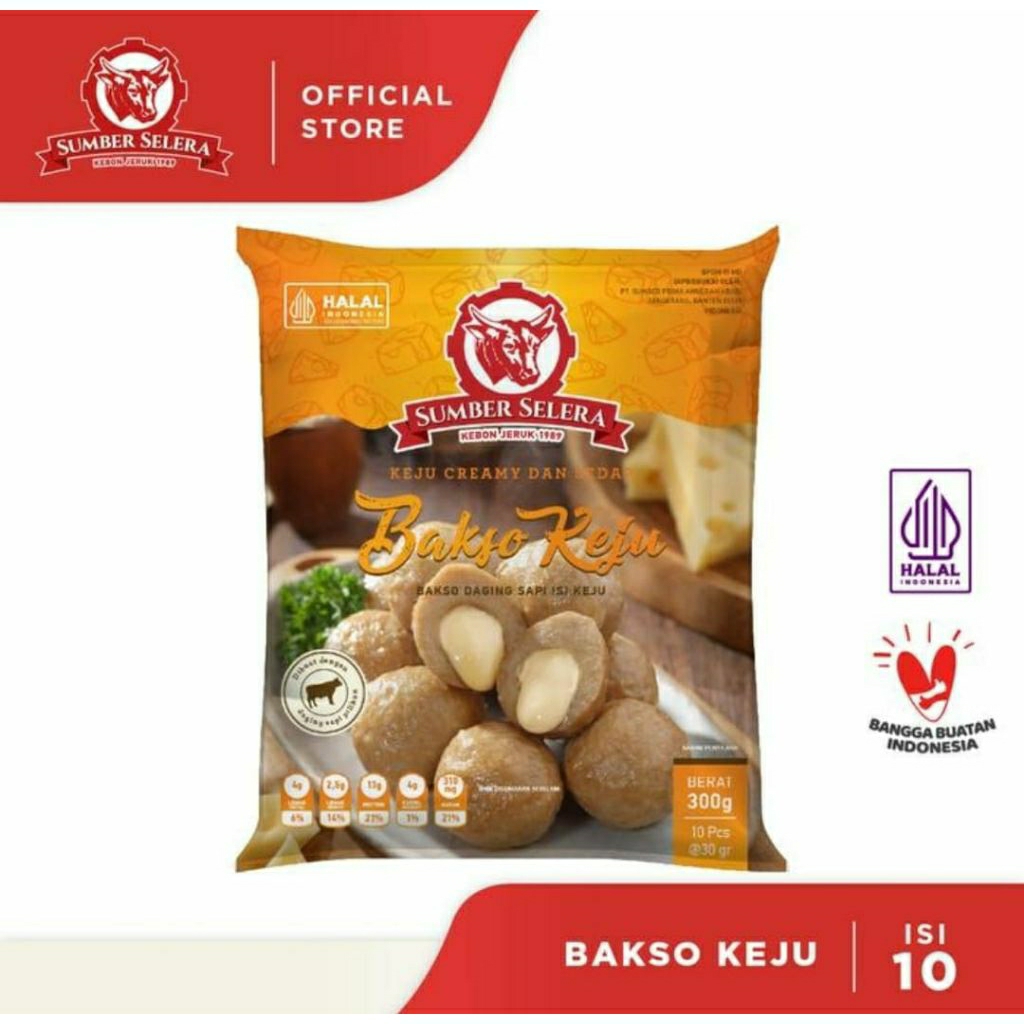 

BAKSO KEJU SUMBER SELERA/BAKSO KEBONJERUK ISI 10