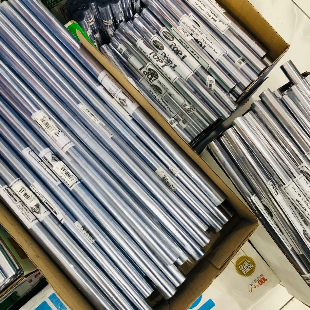 

Plastik Rol Pembungkus Sampul Buku 3 Ukuran