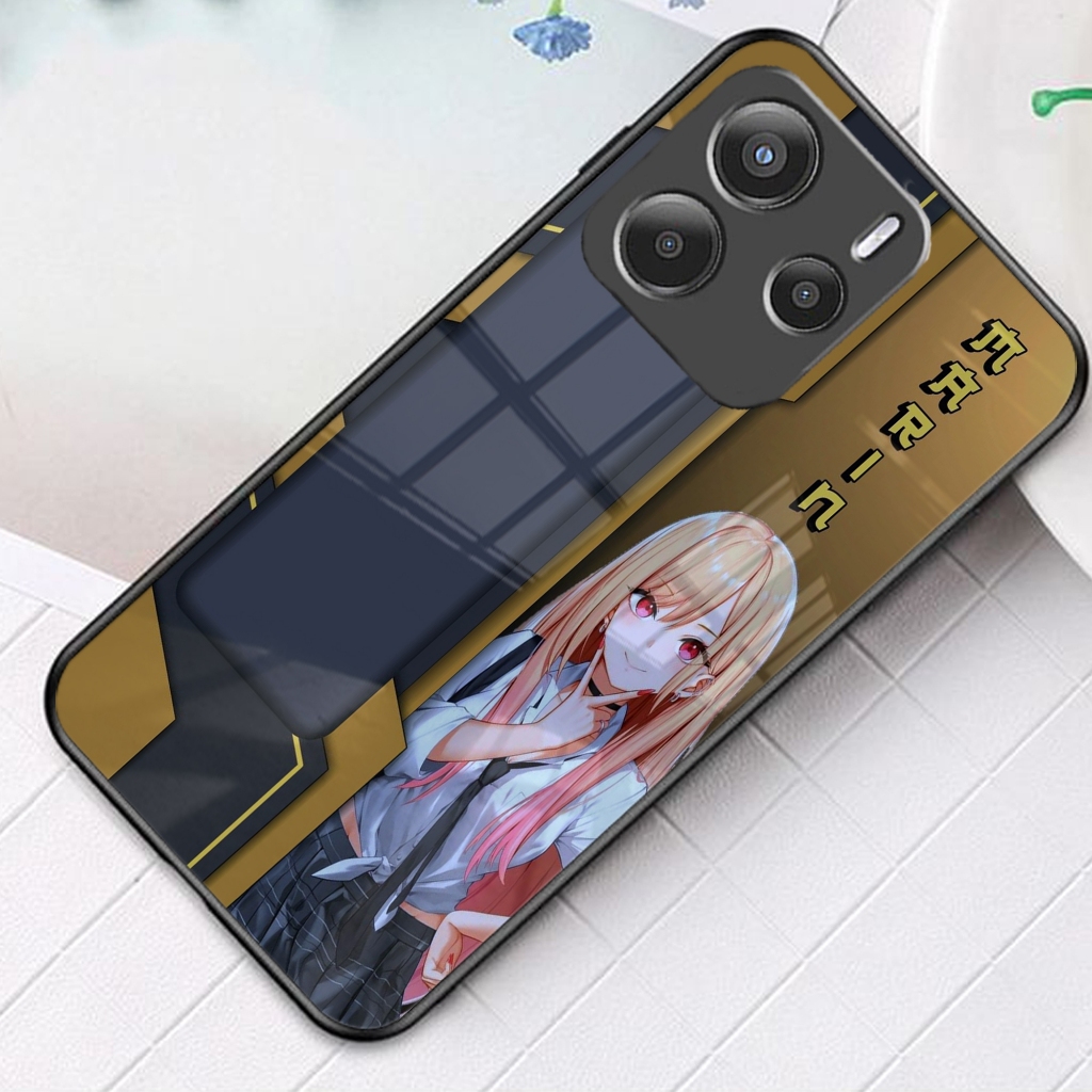 (B124) Softcase Glass Kaca Redmi Note 14 4G NOTE 14 5G NOTE 14 NOTE 14 PRO 5G NOTE 14 PRO+ POCO X7 P