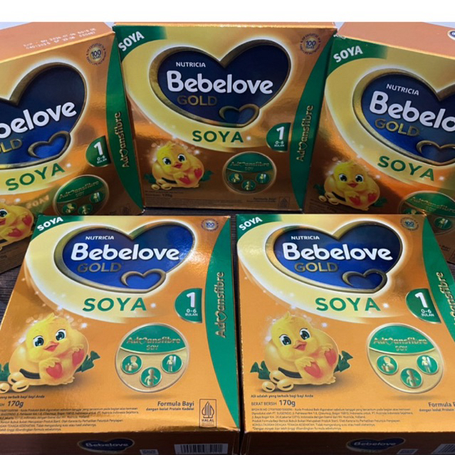 Bebelove Gold Soya 1(170gr), Bebelove Gold Soya 2 (360g)