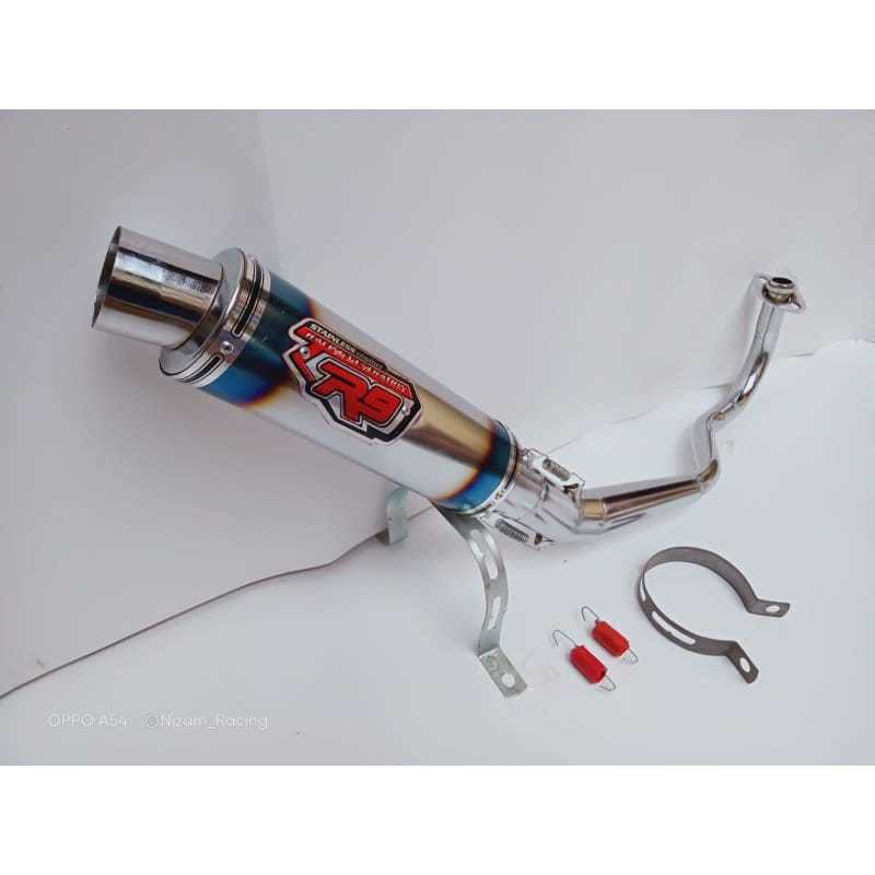 Knalpot R9 Blue Metik Vario 125 New Vario 125 LED Vario 150 OLD Vario 150 New Vario 160 Beat Mio SPO