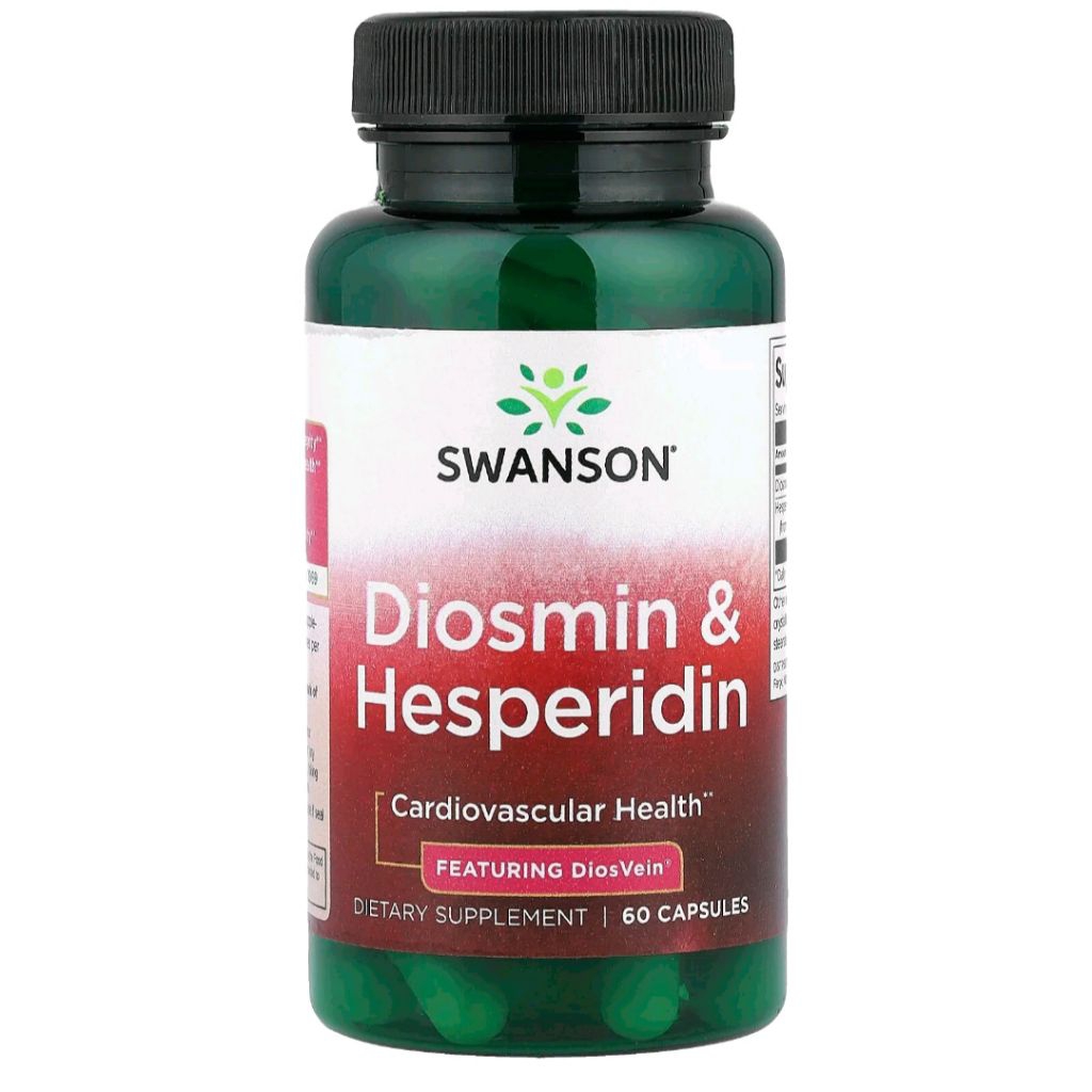 Swanson Diosmin & Hesperidin, 60 Capsules PRE-ORDER USA