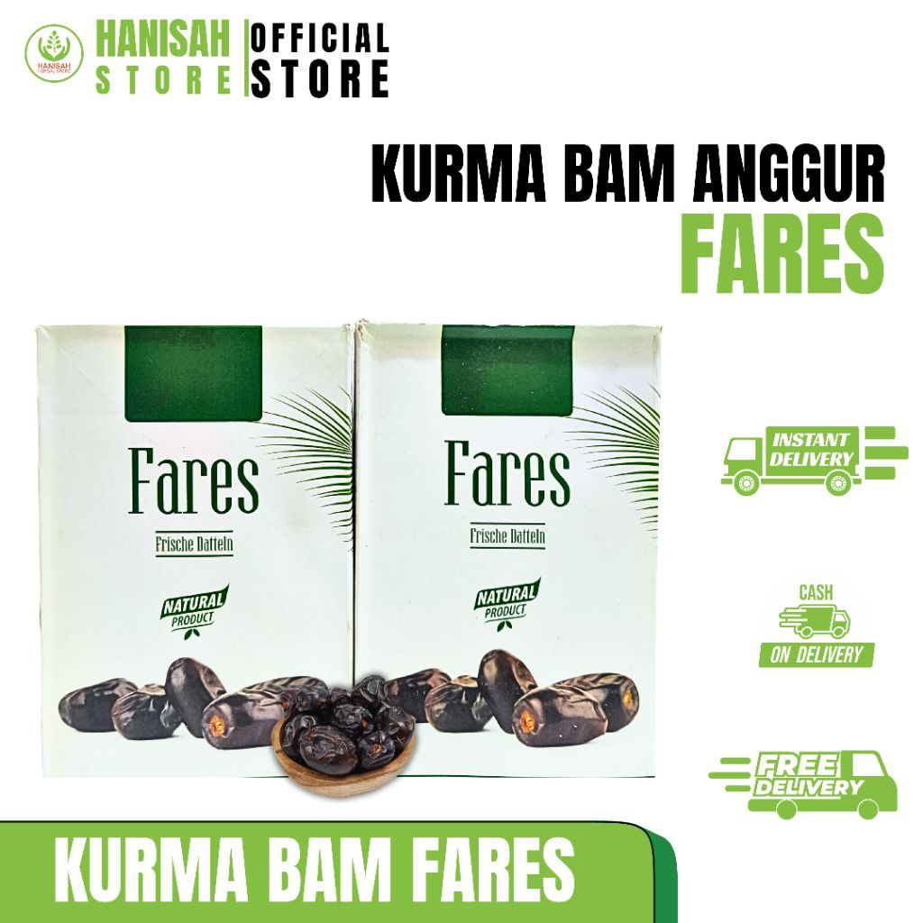 

KURMA BAM MAZAFATI FARES | BAM FARES DATES 500gr