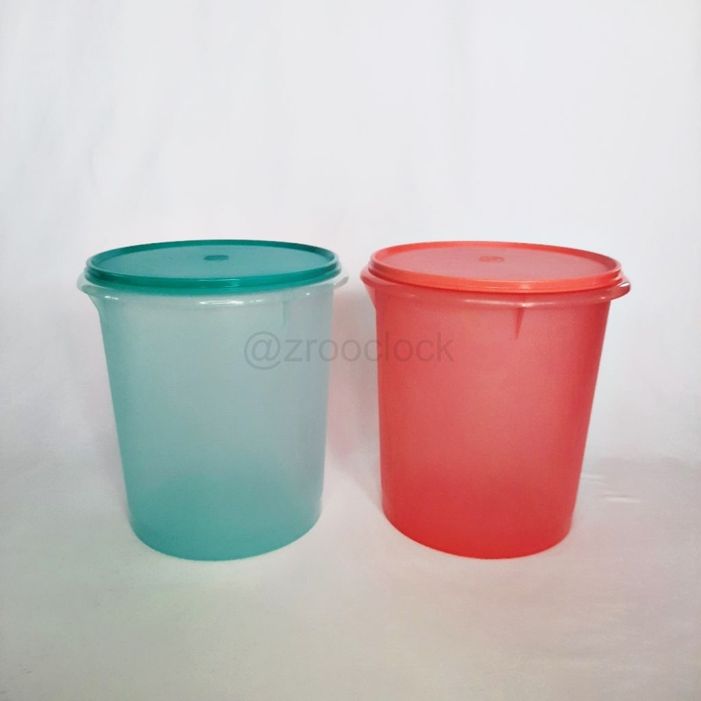 Giant Canister Tupperware / Topled kerupuk / Tempat kerupuk / Toples jumbo / Toples besar