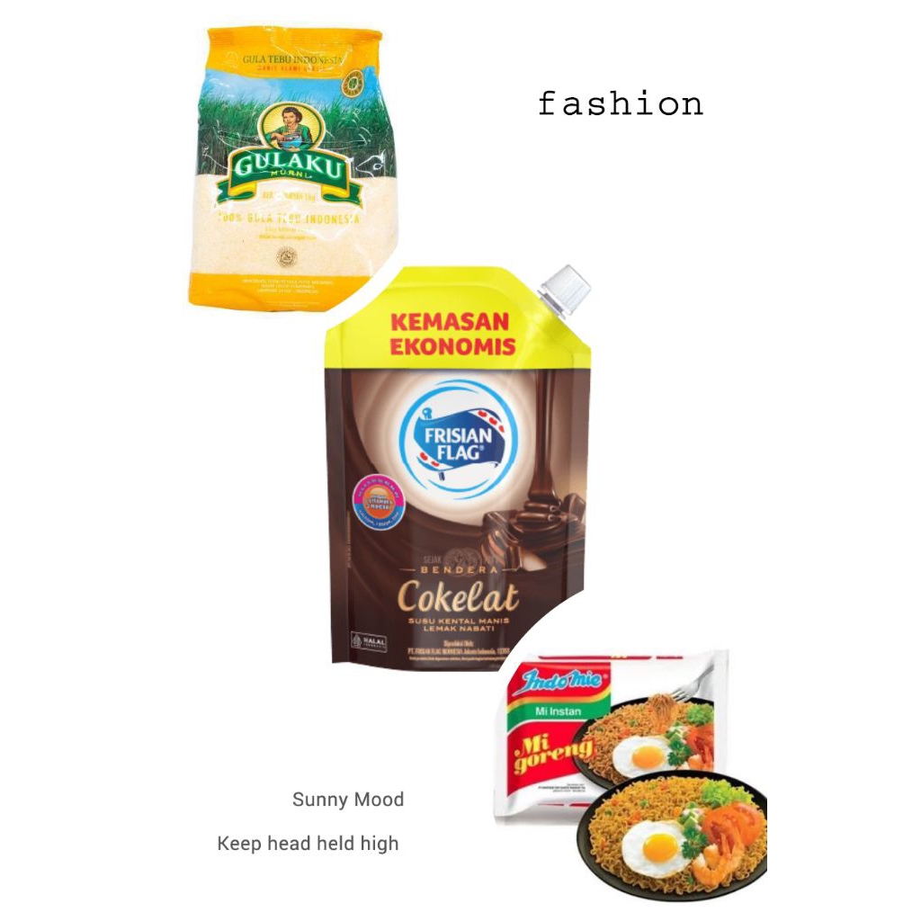 

Produk Bundling 3 macam ,, makanan instan