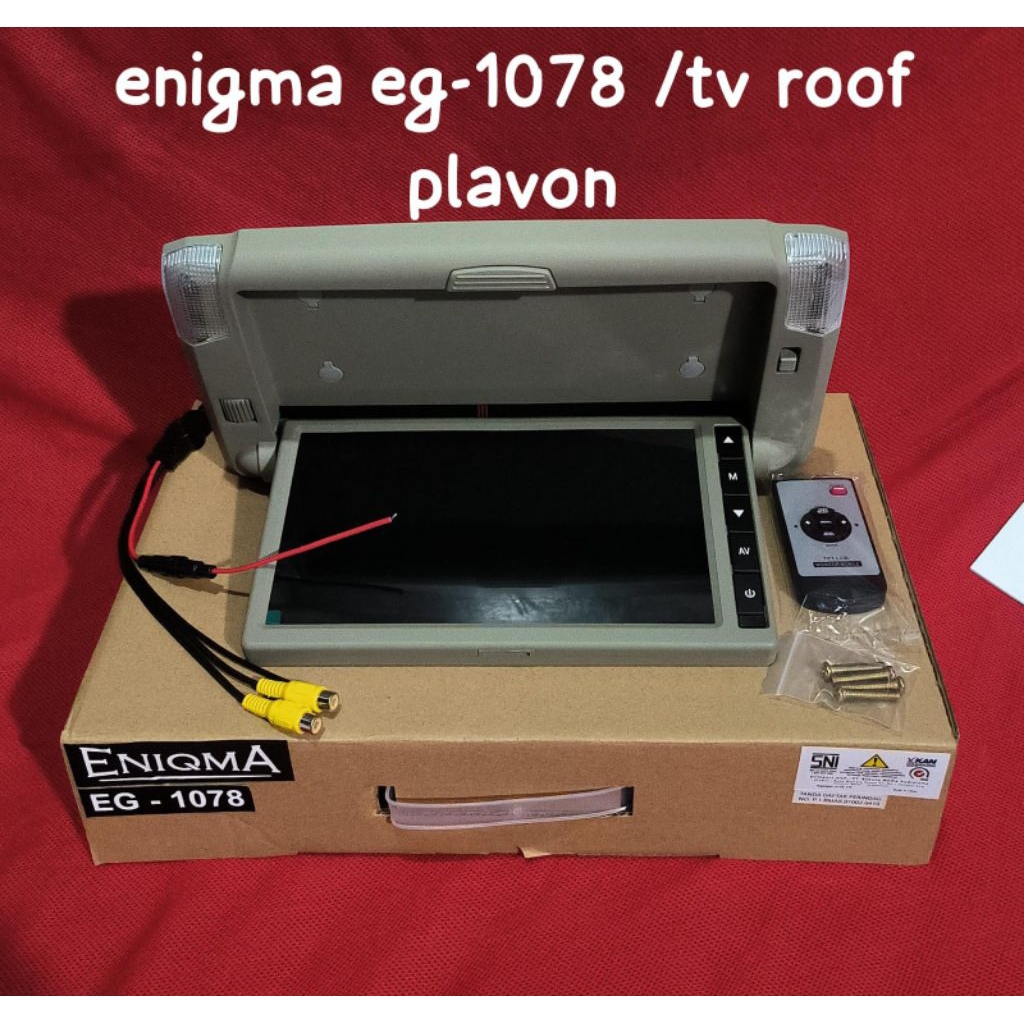 TV ROOF /FLAVON ENIGMA EG-1078 9INCH /TV ROOF FLAVON ENIGMA -yaafi car audio