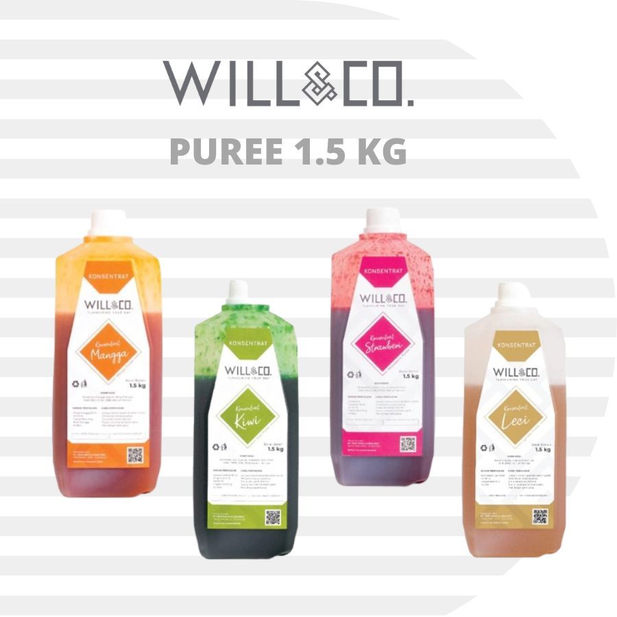 

All Variant Puree Fruit Mix Smooties Will&Co 1,5Kg - Will & Co Puree 1,5 Kg