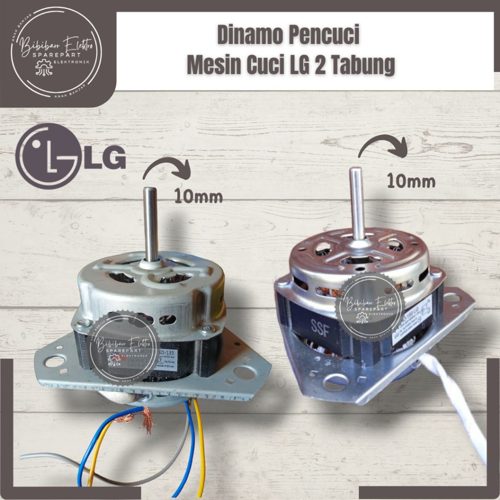 Dinamo Pencuci Mesin Cuci LG 2 Tabung